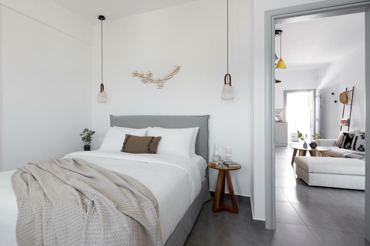 Pnoi Luxury Suites Karterádosz Kültér fotó
