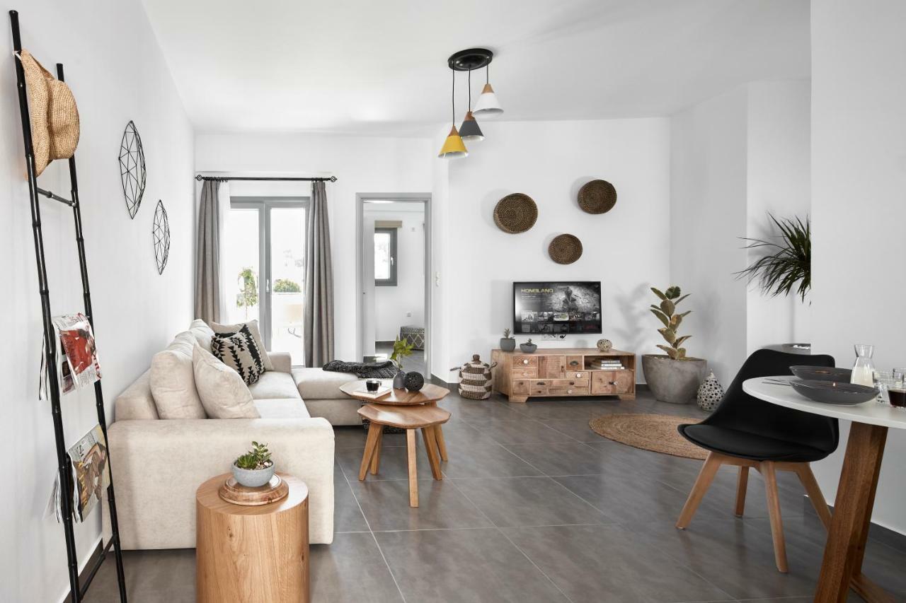Pnoi Luxury Suites Karterádosz Kültér fotó