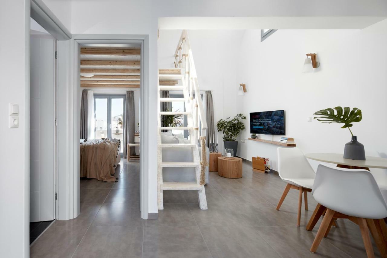 Pnoi Luxury Suites Karterádosz Kültér fotó